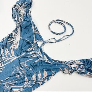 O’Neill blue floral mini dress size M